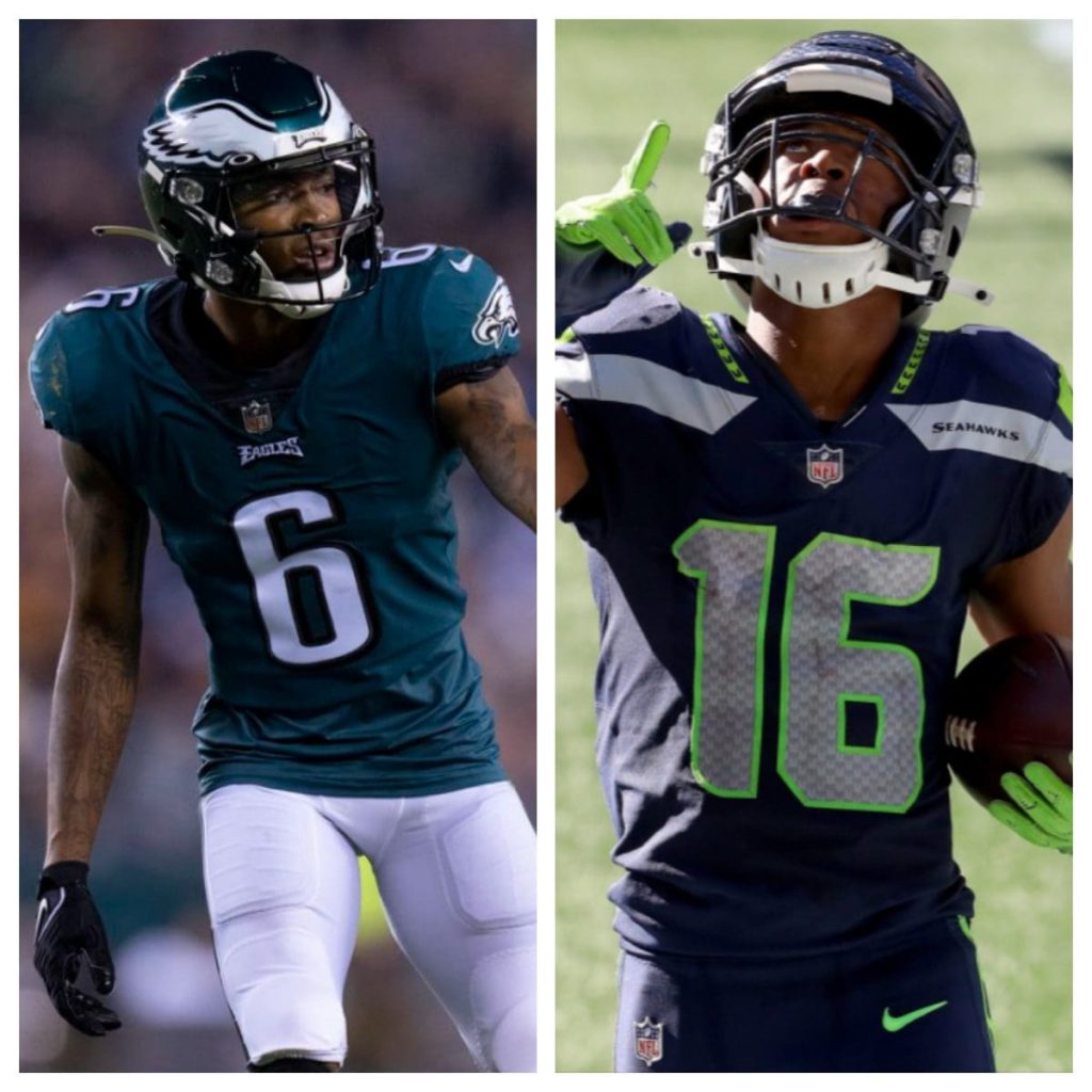 Tyler Lockett or DeVonta Smith in Fantasy Football Week 12