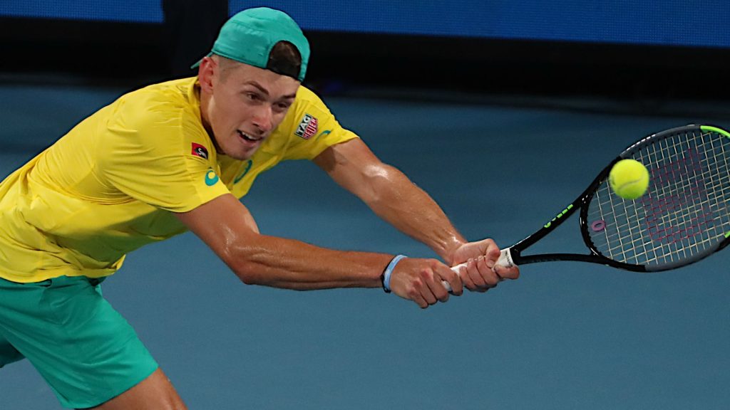 De Minaur registered a fighting win against Lehecka in Davis Cup