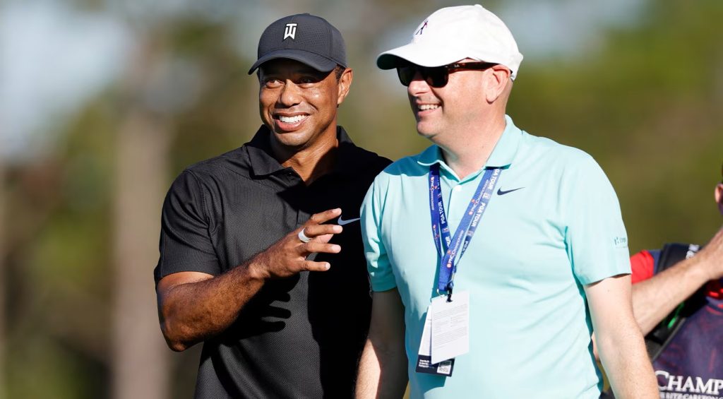 What was Tiger Woods’ total score at the 2023 Hero World Challenge Pro Am today? - Bullscore